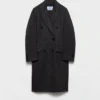 Abrigo de doble botonadura en cashwool