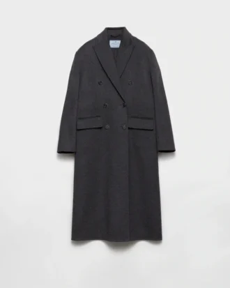 Abrigo de doble botonadura en cashwool