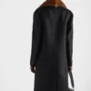 Abrigo de doble botonadura en cashwool