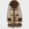Abrigo de piel de oveja Abrigo de piel de oveja