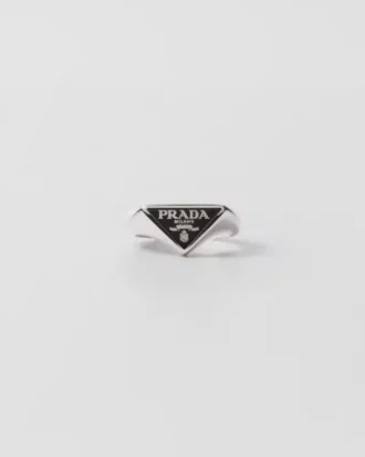 Anillo de plata esmaltada