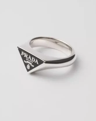 Anillo de plata esmaltada