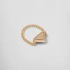 Anillo Eternal Gold Chain en oro amarillo con amatista Anillo Eternal Gold Chain en oro amarillo con amatista