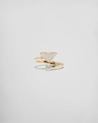 Anillo Eternal Gold Contraria en oro amarillo con diamantes Anillo Eternal Gold Contraria en oro amarillo con diamantes