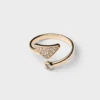 Anillo Eternal Gold Contraria en oro amarillo con diamantes Anillo Eternal Gold Contraria en oro amarillo con diamantes