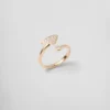 Anillo Eternal Gold Contraria en oro amarillo con diamantes Anillo Eternal Gold Contraria en oro amarillo con diamantes