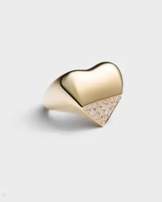 Anillo Eternal Gold – Oro amarillo y diamantes