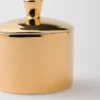 Azucarero de porcelana – Oro macizo