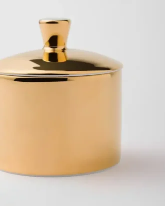 Azucarero de porcelana – Oro macizo