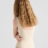 Bañador de una pieza de jersey con pedrería Bañador de una pieza de jersey con pedrería