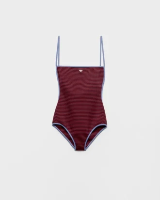 Bañador de una pieza de jersey interlock