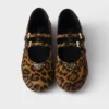 Bailarinas de cuero estampado Bailarinas de cuero estampado