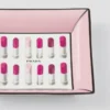 Bandeja multiusos cuadrada grande de porcelana – Lipstick