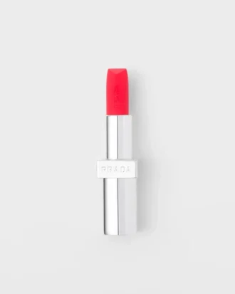 Barra de labios mate suave monocromática de Prada – R126 – Scarlatto