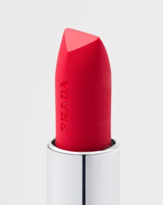 Barra de labios mate suave monocromática de Prada – R126 – Scarlatto