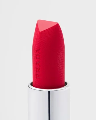 Barra de labios mate suave monocromática de Prada – R128 – Granato