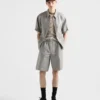 Bermudas de cuero