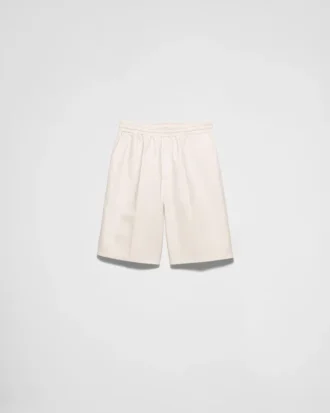 Bermudas de piel napa