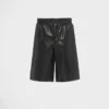 Bermudas de piel napa Bermudas de piel napa