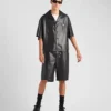 Bermudas de piel napa Bermudas de piel napa