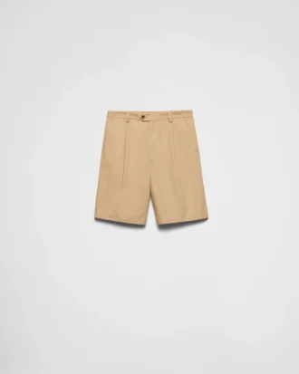 Bermudas de popelín