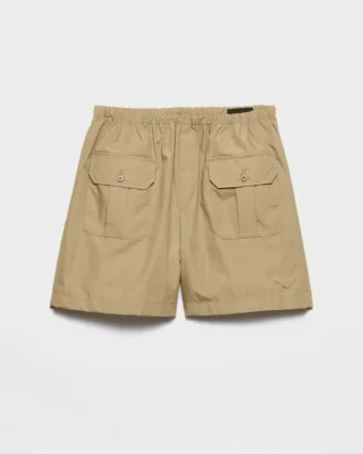 Bermudas de popelín de algodón