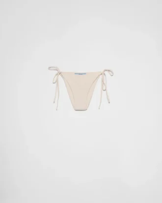Bikini de jersey con pedrería