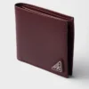 Billetera de cuero Saffiano con monedero Billetera de cuero Saffiano con monedero