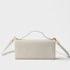 Billetera de piel Saffiano con correa para el hombro Billetera de piel Saffiano con correa para el hombro