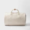 Bolsa de viaje de mezcla de lino Bolsa de viaje de mezcla de lino