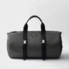 Bolsa de viaje de Re-Nylon y piel Saffiano