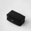 Bolsa de viaje de Re-Nylon y piel Saffiano Bolsa de viaje de Re-Nylon y piel Saffiano