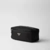 Bolsa de viaje de Re-Nylon y piel Saffiano Bolsa de viaje de Re-Nylon y piel Saffiano