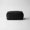 Bolsa de viaje de Re-Nylon y piel Saffiano Bolsa de viaje de Re-Nylon y piel Saffiano