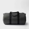 Bolsa de viaje de Re-Nylon y piel Saffiano
