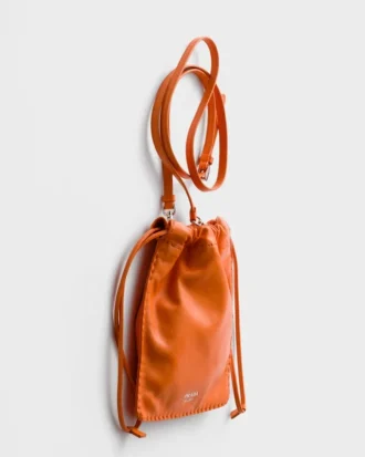 Bolsa para smartphone de piel napa