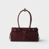 Bolso de ante mediano Prada Bonnie