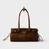 Bolso de ante mediano Prada Bonnie