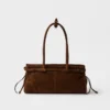 Bolso de ante mediano Prada Bonnie