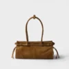 Bolso de ante mediano Prada Bonnie Bolso de ante mediano Prada Bonnie