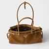 Bolso de ante mediano Prada Bonnie Bolso de ante mediano Prada Bonnie
