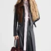 Bolso de ante mediano Prada Bonnie