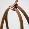 Bolso de cuero con hebilla y doble cinturón de Prada Bolso de cuero con hebilla y doble cinturón de Prada