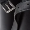 Bolso de cuero con hebilla y doble cinturón de Prada Bolso de cuero con hebilla y doble cinturón de Prada