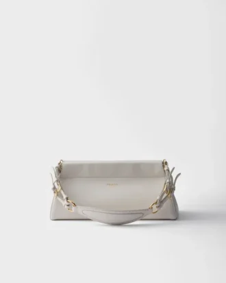 Bolso de cuero mediano Prada EnchaîNa