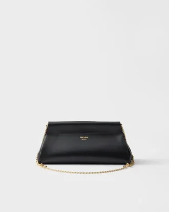 Bolso de cuero mediano Prada EnchaîNa