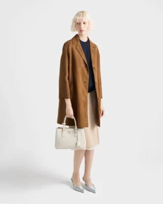 Bolso de cuero mediano Prada Galleria
