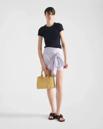 Bolso de cuero mediano Prada Galleria