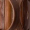 Bolso de cuero Prada Bowling mediano con asa superior Bolso de cuero Prada Bowling mediano con asa superior