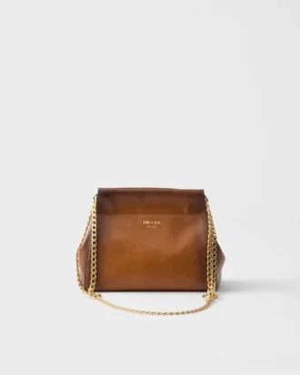 Bolso de cuero Prada EnchaîNa Mini